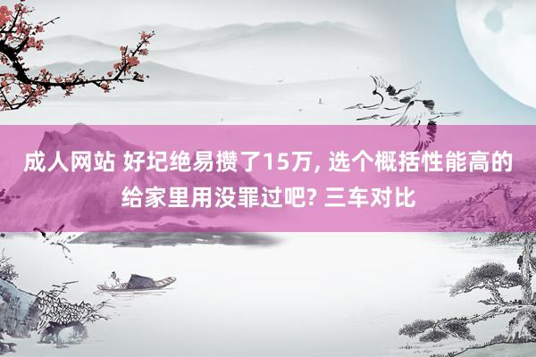 成人网站 好圮绝易攒了15万, 选个概括性能高的给家里用没罪过吧? 三车对比