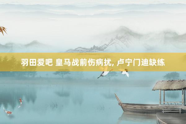 羽田爱吧 皇马战前伤病扰, 卢宁门迪缺练