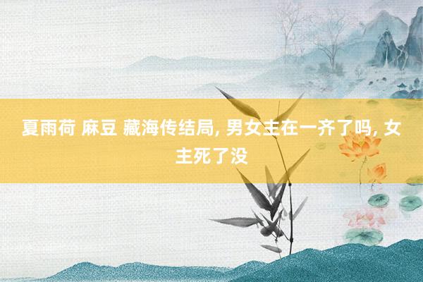 夏雨荷 麻豆 藏海传结局, 男女主在一齐了吗, 女主死了没