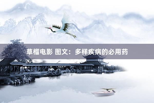 草榴电影 图文：多样疾病的必用药